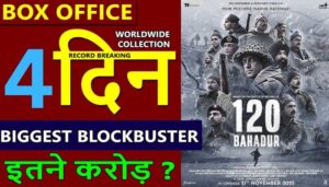 120 Bahadur Box Office Collection Day 4