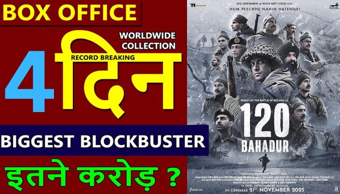 120 Bahadur Box Office Collection Day 4