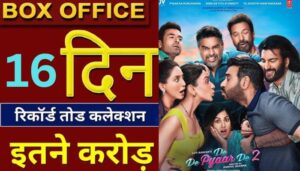 De De Pyaar De 2 Box Office Collection Day 16