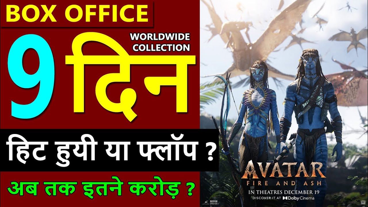 Avatar 3 Box Office Collection Day 9
