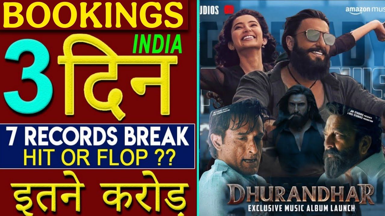Dhurandhar Advance Booking Collection Day 3