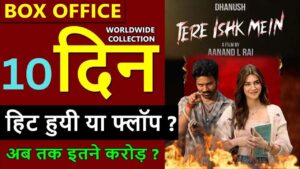 Tere Ishq Mein Box Office Collection Day 10